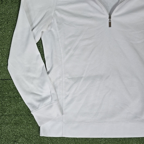IZOD | GOLF PERFORMX WOMENS COTTON BLEND QUARTER ZIP PULLOVER \ SIZE M \ NEW! - Picture 5 of 12